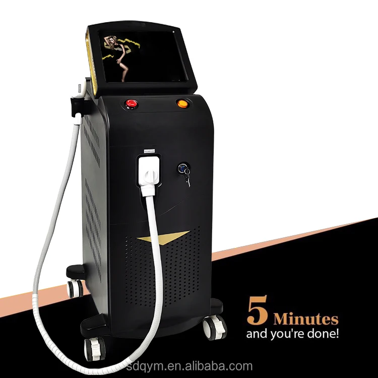 Hot selling 2021 alexandrite laser hair removal 3 wavelength 755 1064 808 diode laser hair removal machine