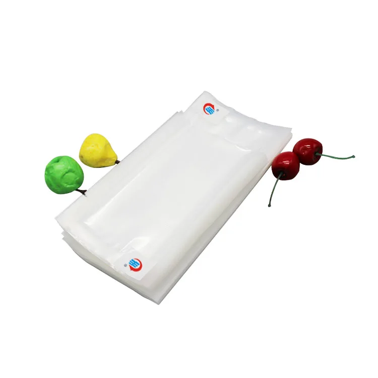 
RTS 8 x 12 inch 1000 piece Hot Sale Food Grade Nylon PE Storage Sealer Roll Bags Custom Printed Embossed Vacuum Bag 