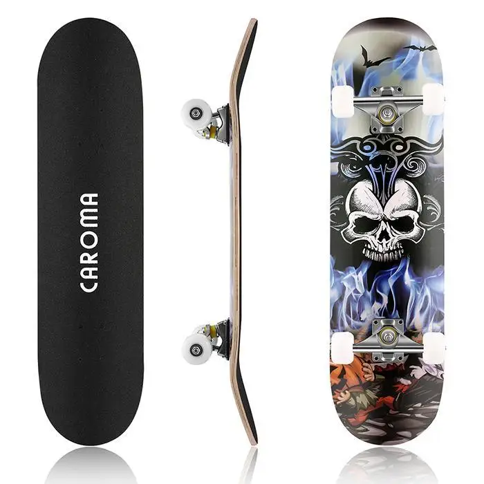  Oem patineta 7 слоев Канадского Клена Горячая yow спортивное оборудование длинной стойки внешняя сторона скейтборда surfskate изготовленный на заказ для катания