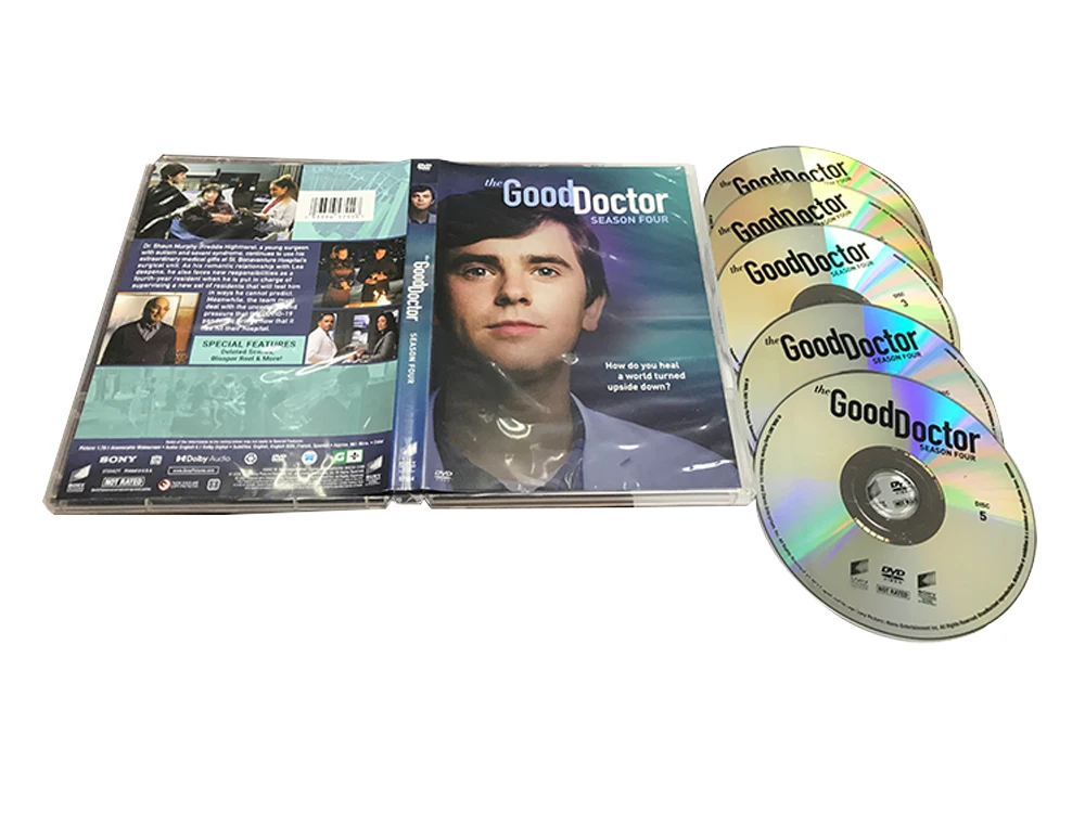 THE GOOD DOCTOR SEASON 4 5 дисков лидер продаж регионы 1 DVD-диск можно проигрывать в США и