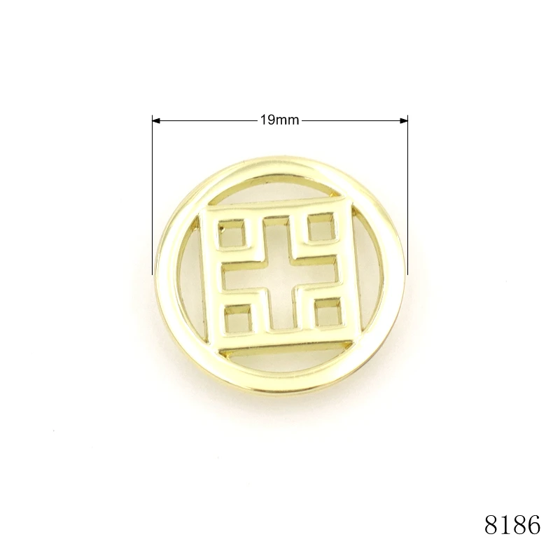 High End Brand Design Metal Letters Logo custom logo plate Metal Bag Logo for Shoulder Bag