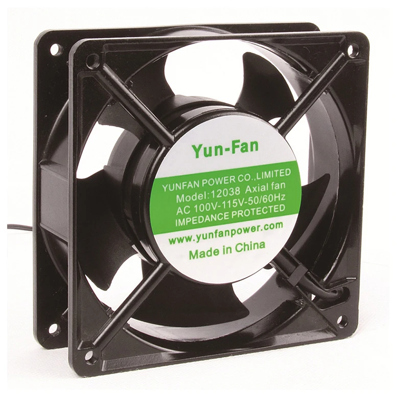 Ball Bearing Fan 110V 12038 120mm AC Axial Cooling Fans 120x120x38 110v 220v 380v