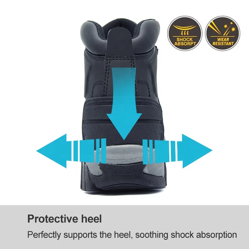 Мужская защитная обувь европейского стандарта, защита от пирсинга, высокая температура, Антистатическая обувь