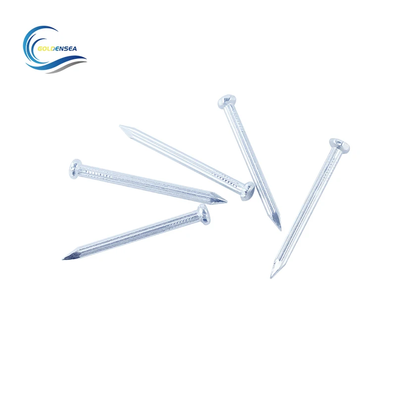 Round/ Flat Head Spike Wire Steel Nails Common Nails Iron Factory Price Stainless Steel Large Iron Smooth Plain GB Common Nail