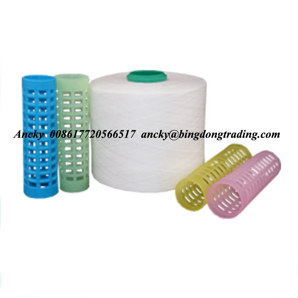 60s/2 60s/3 Z Twist Bright Raw White 100 Pct Polyester Spun Yarn Cheap Price Wholesales