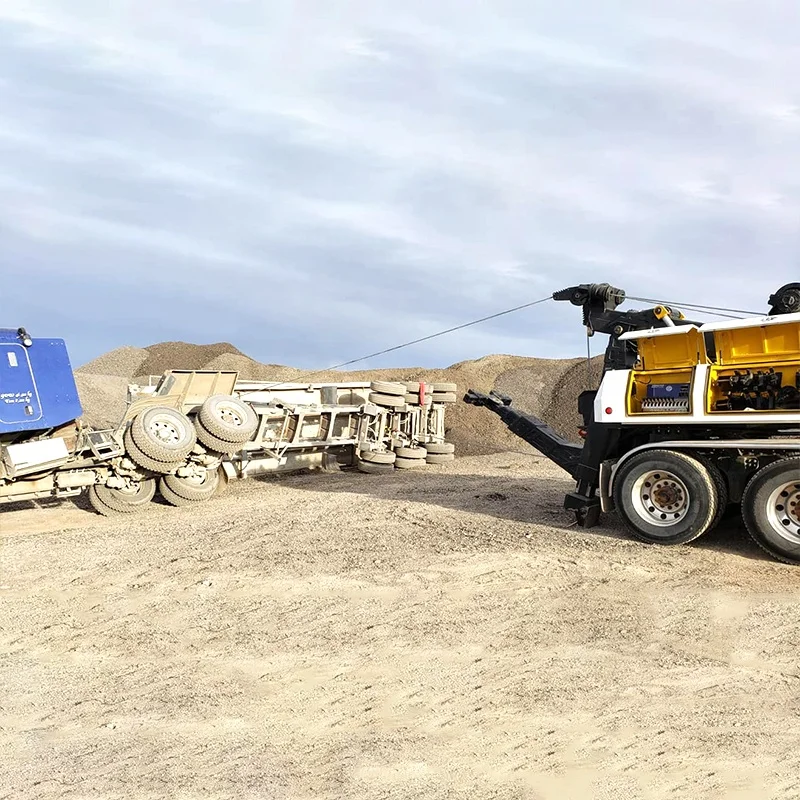 New condition metro wehbe heavy duty 35 ton wrecker tow truck