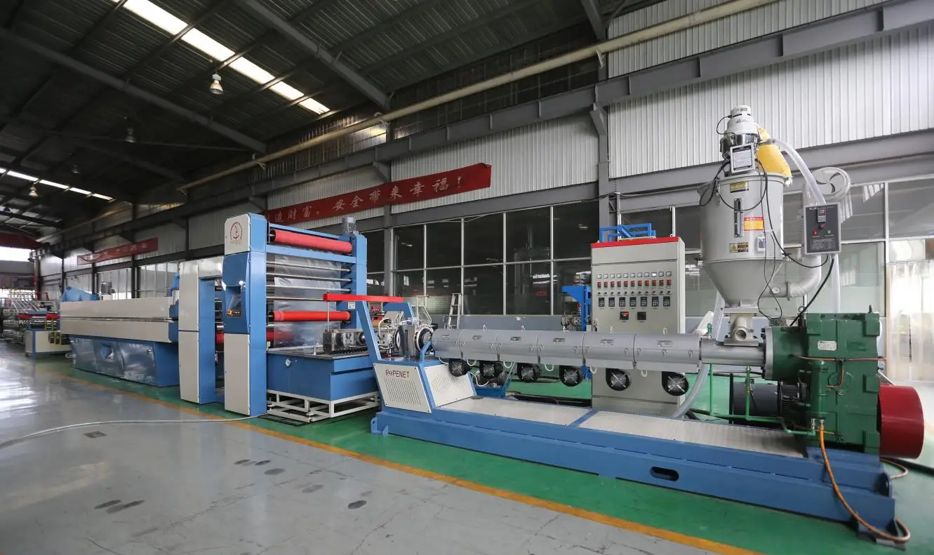 plastic polypropylene pp baler twine rope yarn making machine