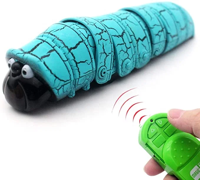 2024 Hot Sale Animal Worm RC Caterpillar Toy New Toys Remote Control Pet  Crawling Insect Toys For Kids