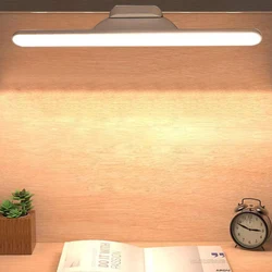 Wireless Magnetic Lamp Hanging Dimming Touch Control USB Rechargeable Eye protect Reading Lamp Office Magnetic led Table Lamp