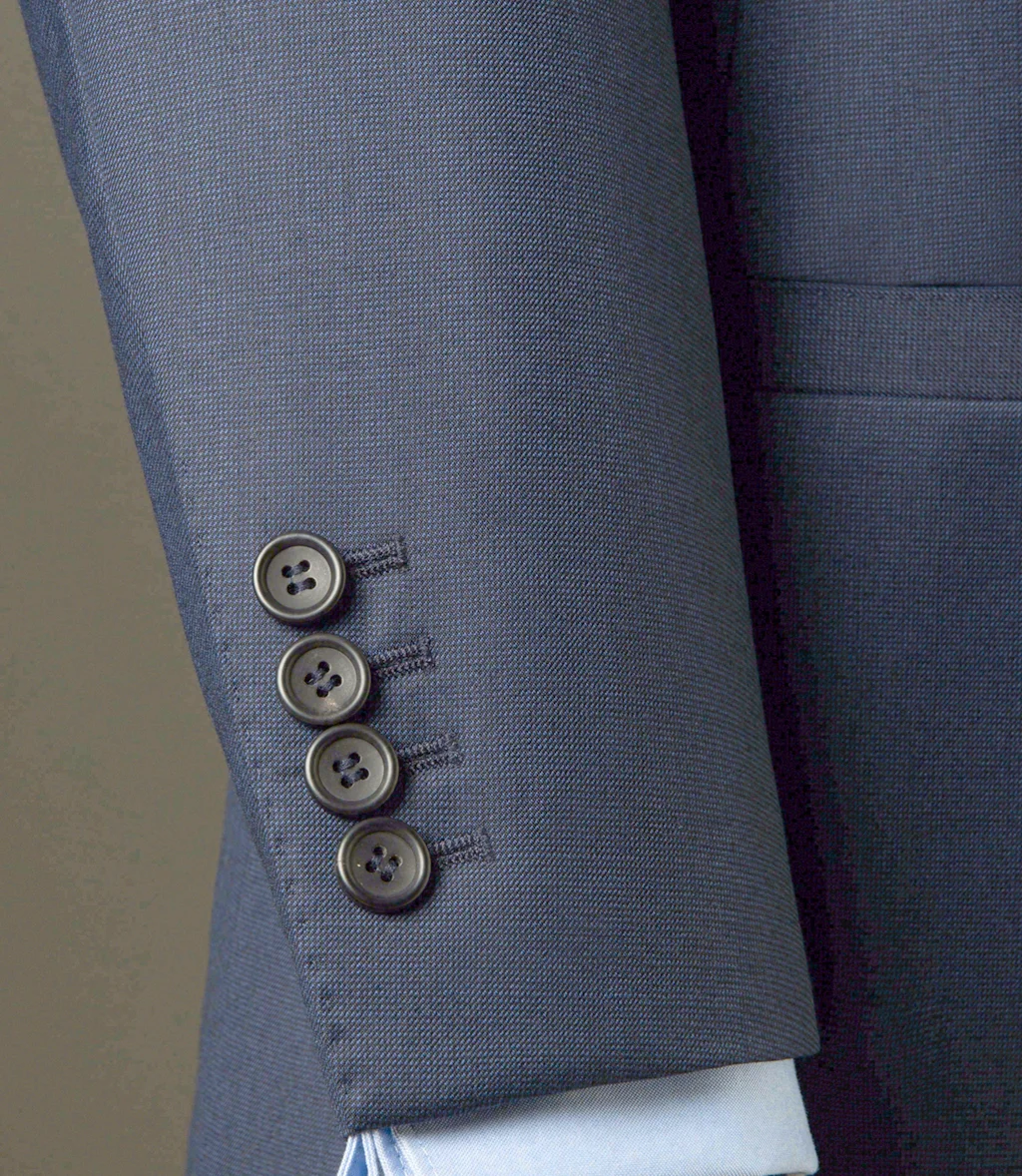 British Style Custom Mens Suit 100% Wool  2 Piece Set