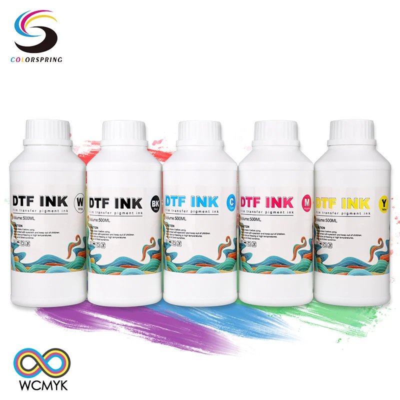 Colourspring world color ink dtf 500ml 1000ml dtf ink for dtf printer ink