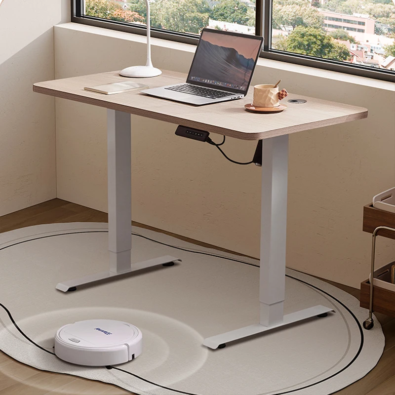 Modern electric height adjustable lifting desk  sit stand desk single motor computer desk