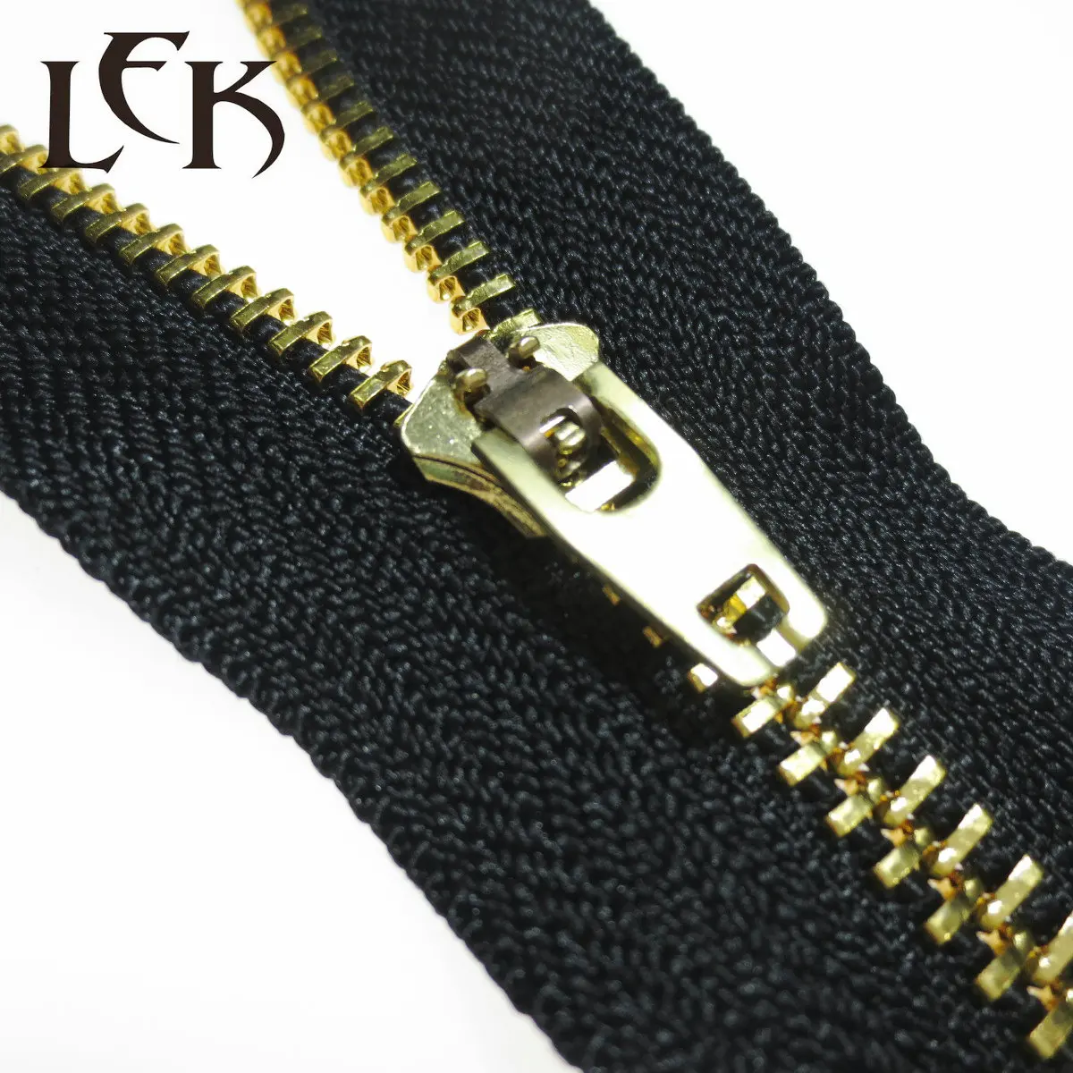 Promotional clothing luggage design accessories brass zipper pull eco-friendly zipper sliders