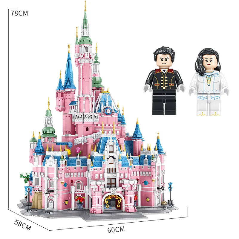 Hot Sale DIY Assembled Block Toys Construction MOC Building Brick Set DIY Bricks Gift 613003