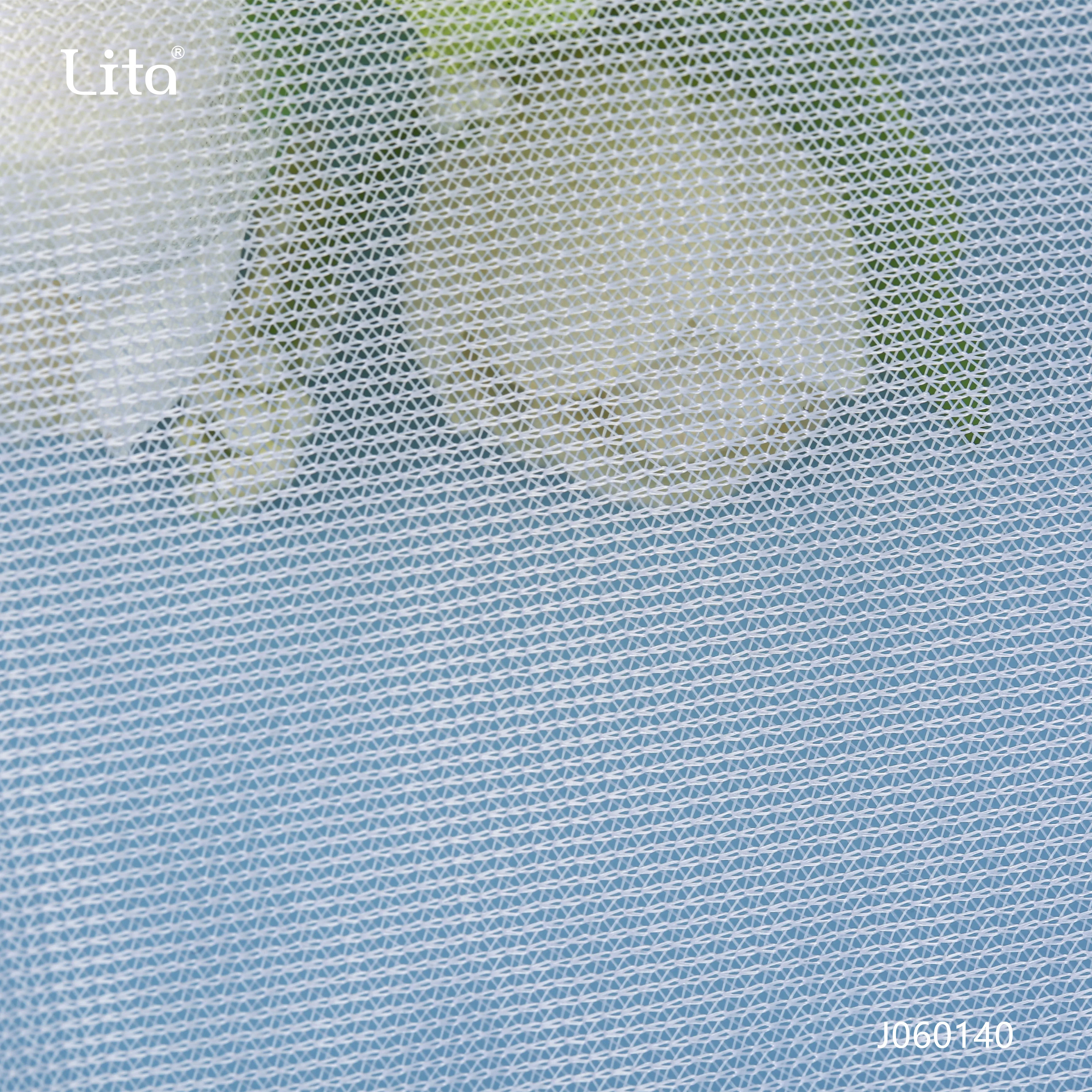 Home textile fabric polyester fabric 100% polyester mesh net for bedspreads material