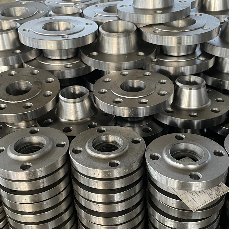 China Manufacturers Stainless Steel Flat Welded Metal Round Flanges Ss304 ASTM Forged Threaded Drainage RF Pipe Fittings Flange