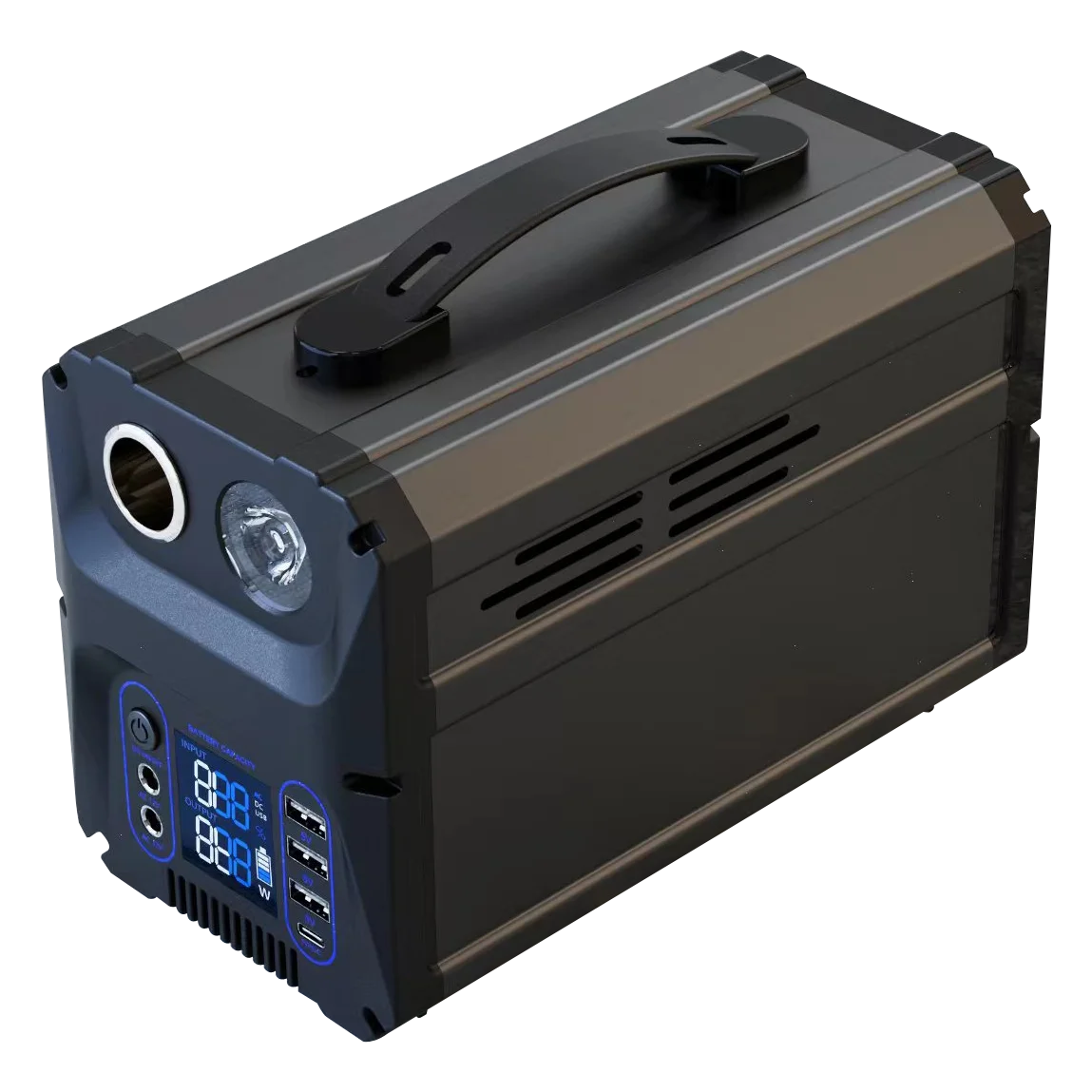 Big Capacity 240000mAh Super Smartest Camping Emergency Home Type C Quick Charge  Portable Power Station 1000W