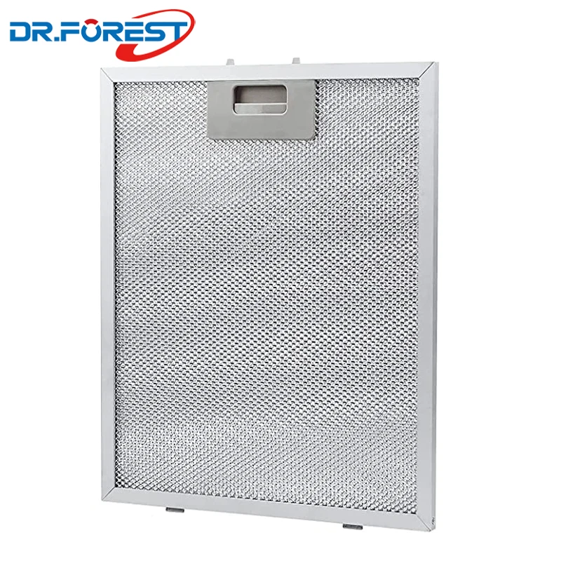 Hot Sale Premium Kitchen 3 4 5 Layers Cooker Hood Metal Grease Filter 335x275 mm