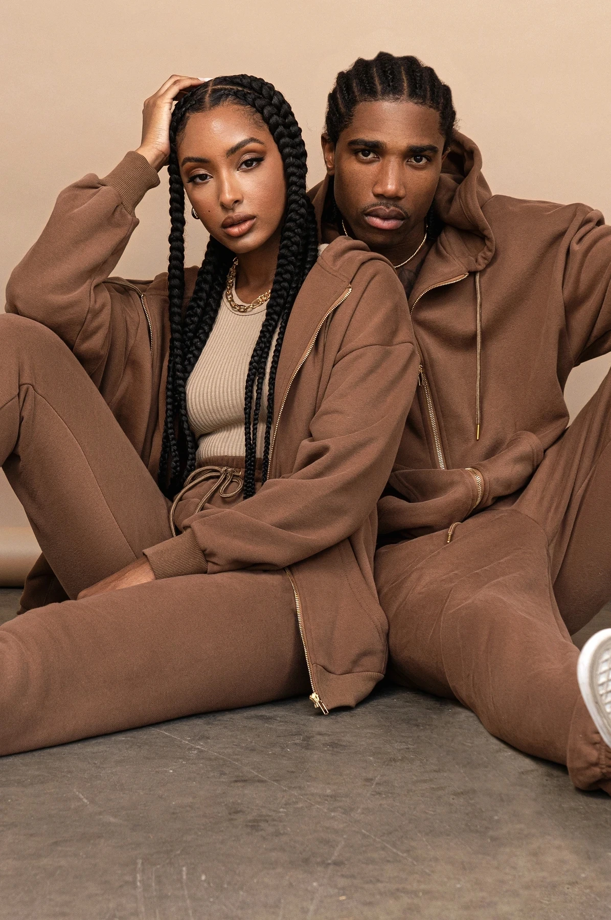 2021 jogger jumper Gym Custom Workout 2 piece women set crop top oversize hoodie women sweatshirt