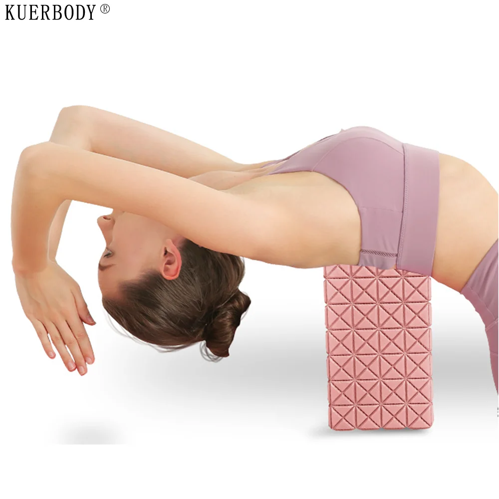 
Massage Yoga block EVA Yoga Block Fashionable Home Gym Exercise Fitness Equipment customized color workout bodybuilding blocks 