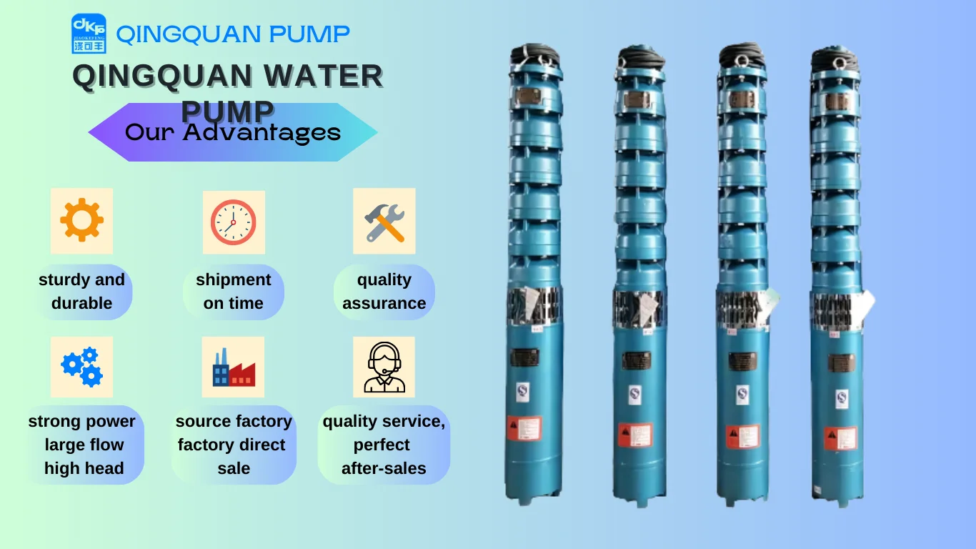 Заводская цена высокопроизводительный Электрический погружной насос для глубокого дренажа многоступенчатый полевой ирригационный Чугунные насосы скважин