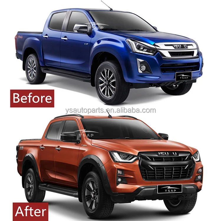  Новое поступление хороший комплект для модернизации корпуса 2012-2019 D-max facelift до 2020 2021 лет преобразования D