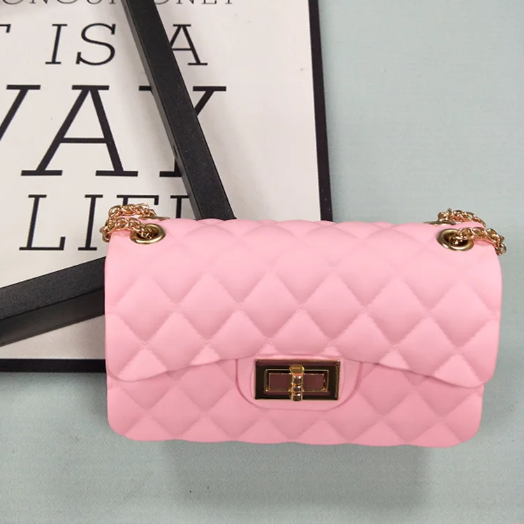 TS9023 2020 online shopping uk Women cheap high quality jelly sling shoulder crossbody solid elegant mini women bag handbag