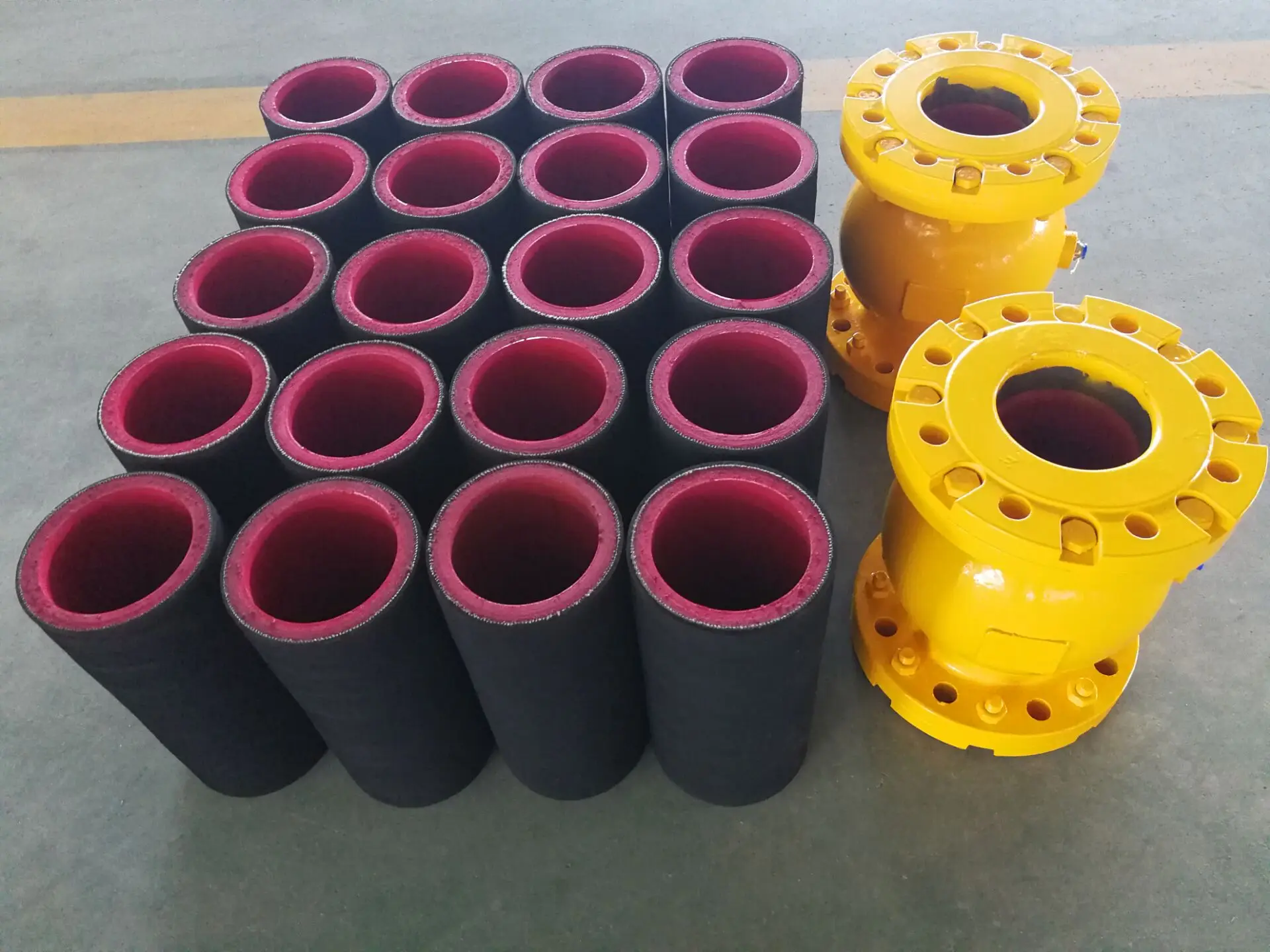 Moscow Dn40 Air Operated plastics Pinch Valves