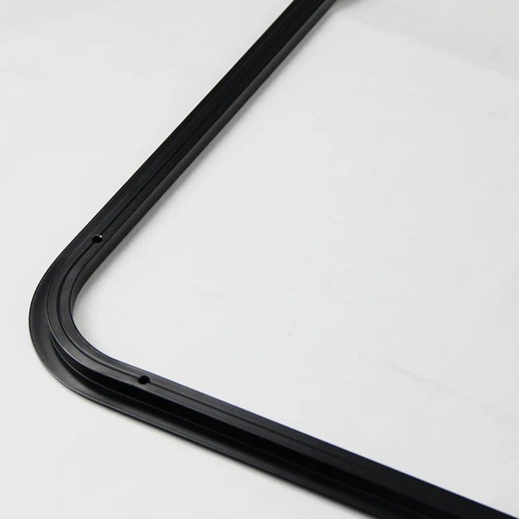 High quality 1200X350mm 4R70 motorhome window can opened at 80° rv window tempered glass caravan window