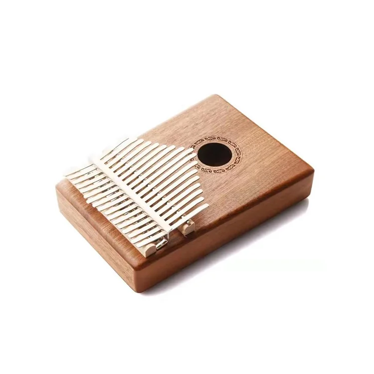 
China Manufacturers New Style African 17 Keys Bass Wooden Acacia Koa Maple Mahogany Solid Wood Thumb Mbira Finger Piano Kalimba 
