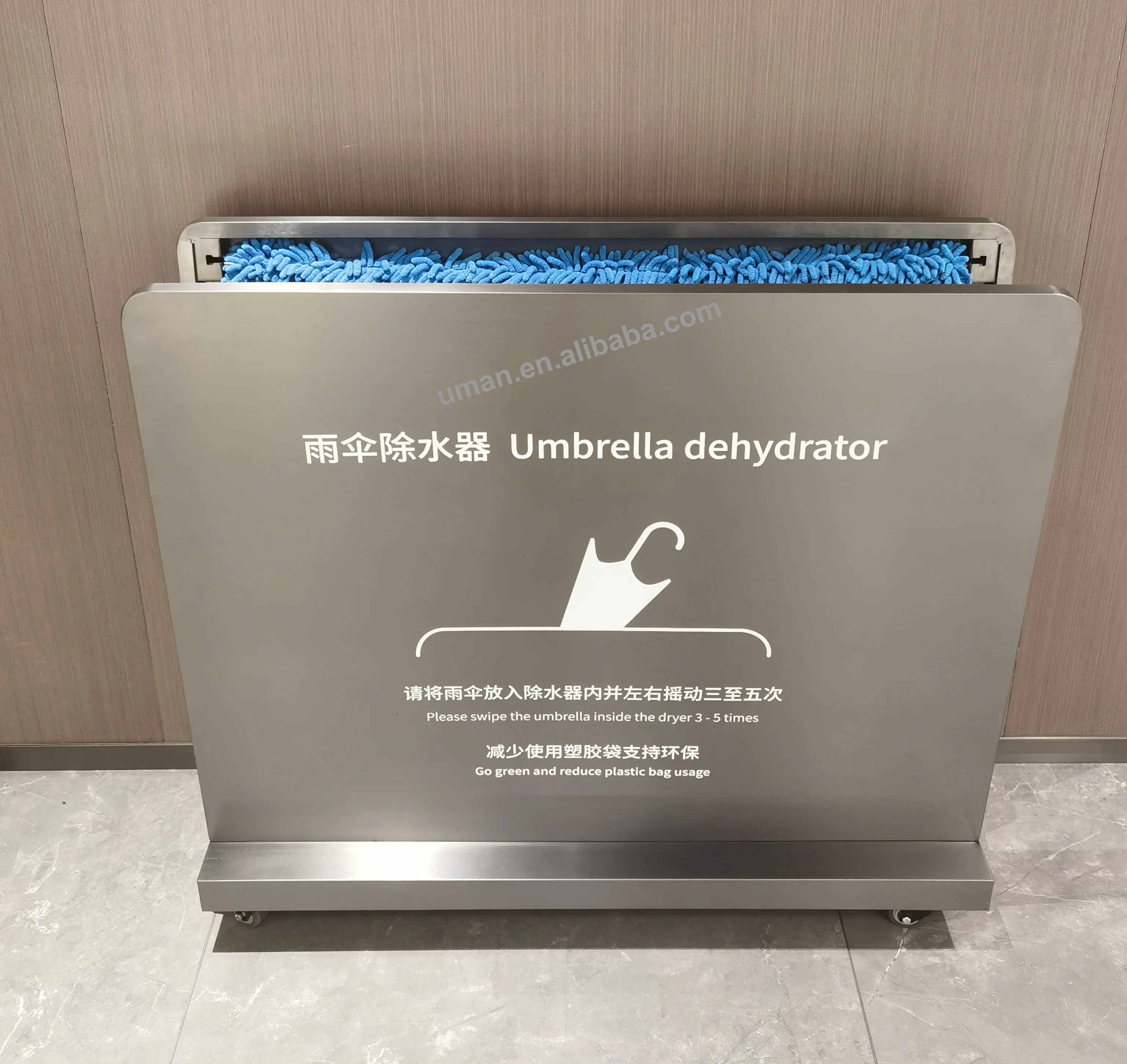 stainless steel  Manual Umbrella Dryer Machine