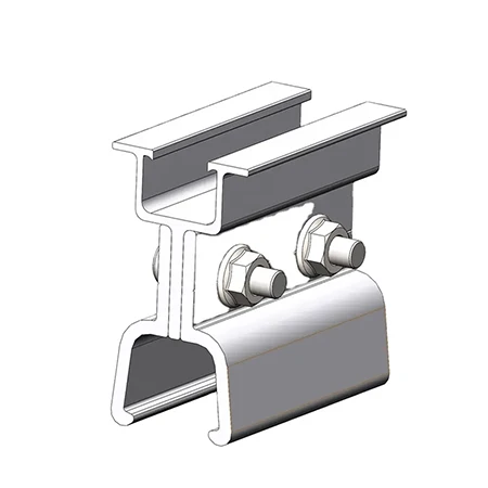 Rapid Construction Ground Roof Mount System Solar Accessories Mid End Clamp Industrial Solar Technology Xd New Energy Technology