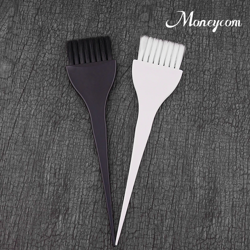 Hair Dye Brush Glitter Handle Tools and Baber Shop Bowl Accessories Colorful Soft Feathered Bristles Multicolor