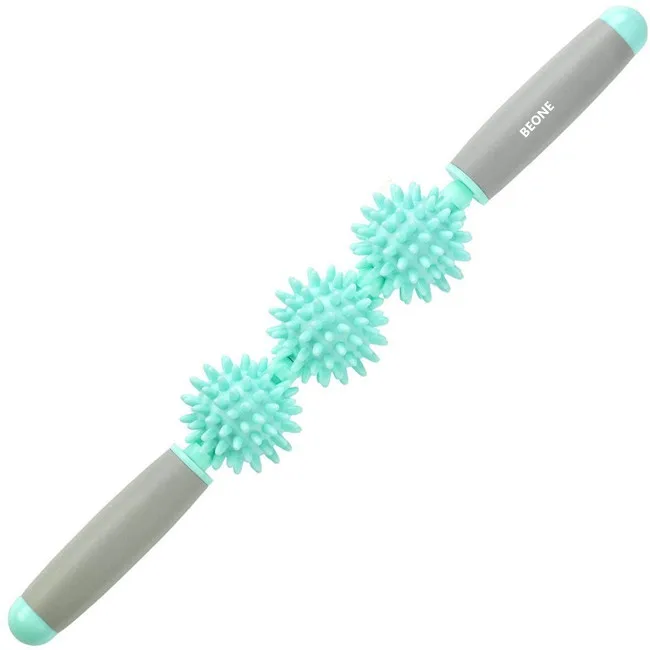 OEM cheap unique portable yoga exercise fitness massage therapy stick