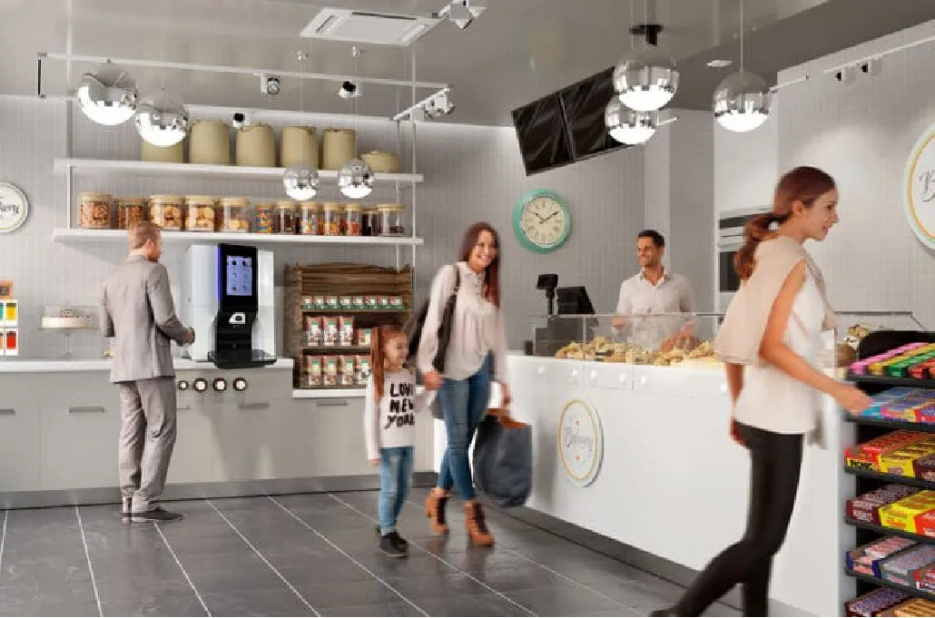 Bank Card IC Cash Operated Auto 10-inch Touchable Screen Distributeur de Cafe coffee vending machine fully automatic