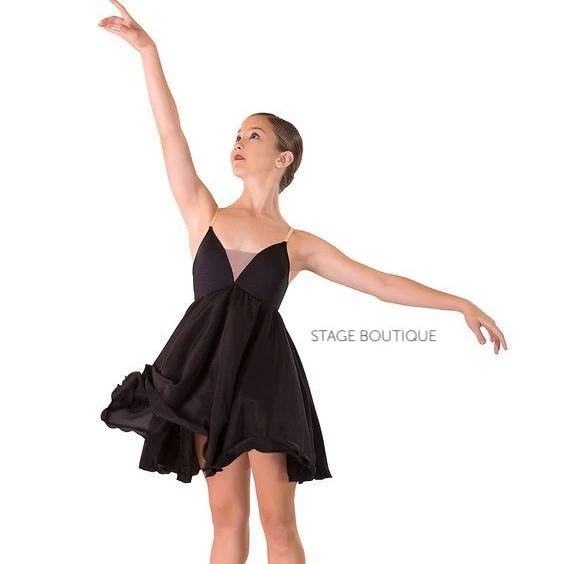 Super Quality Stylish new style  diamond lyrical chiffon dress ballet costume