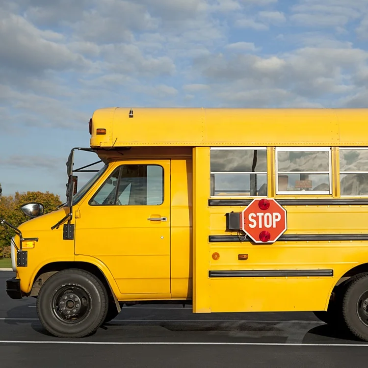 Stop Arm Stop Board LED Stop Sign on School Bus