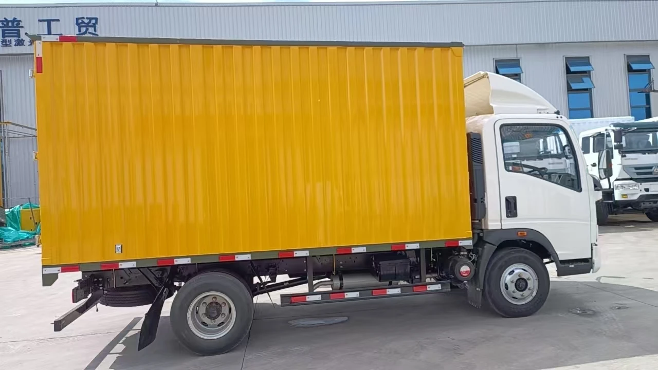 RHD 4X2 dump 10 tons Brand new HOWO box truck factory price