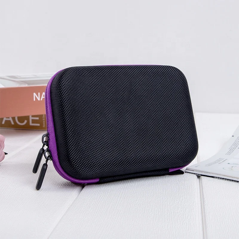 Pocket design small size innovative solid perfume travel case hard shell waterproof cosmetic eva case for perfume bottle