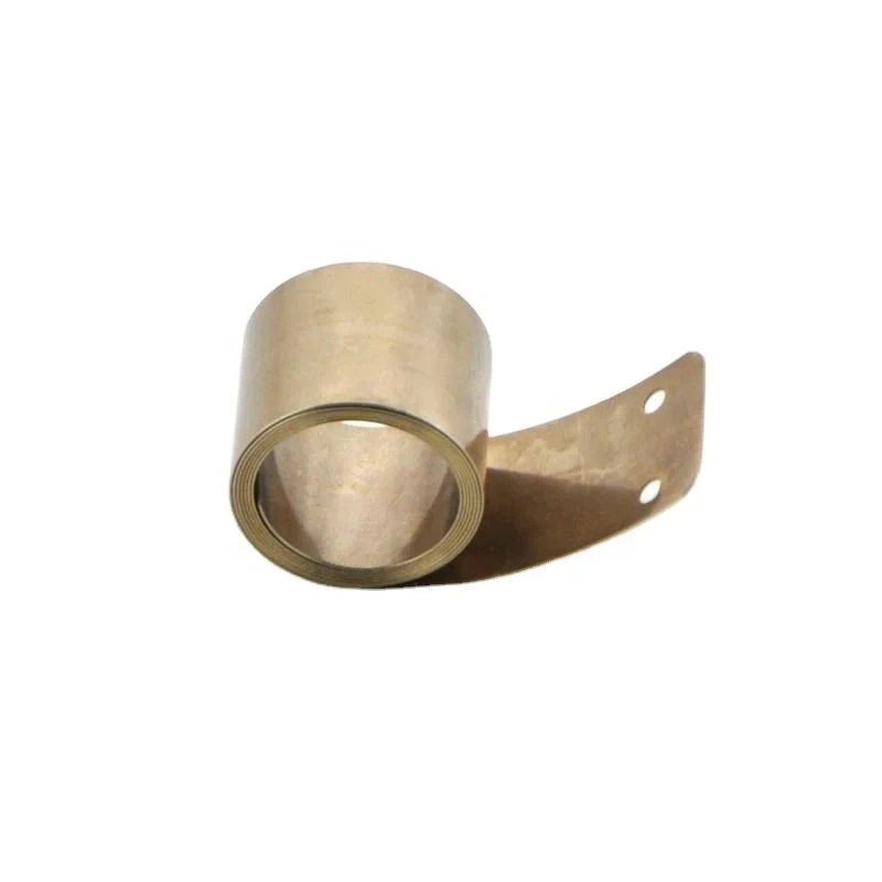 customized steel ribbon coil volute spiral flat clock spring metal spring/constant force spring on sales