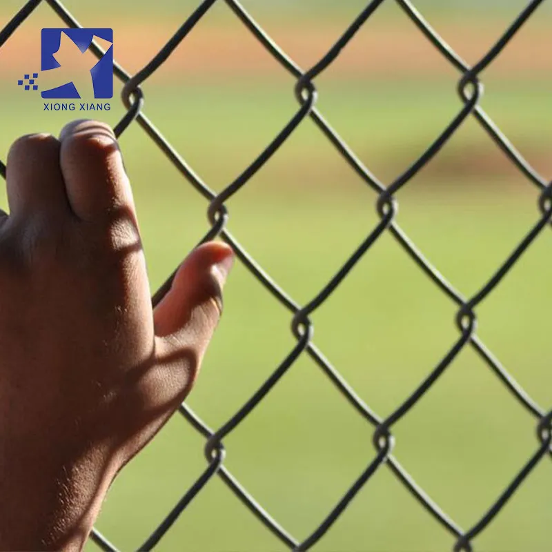 China Factory Hot Dip Galvanized 50X50mm Chain Link Fence Roll  Mesh Fence Chainlink Fence Wire For Garden