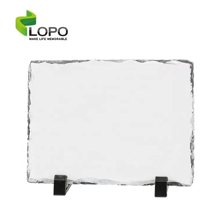 Sublimation Blank Square Heat Transfer Stone Photo Slate15*20cm