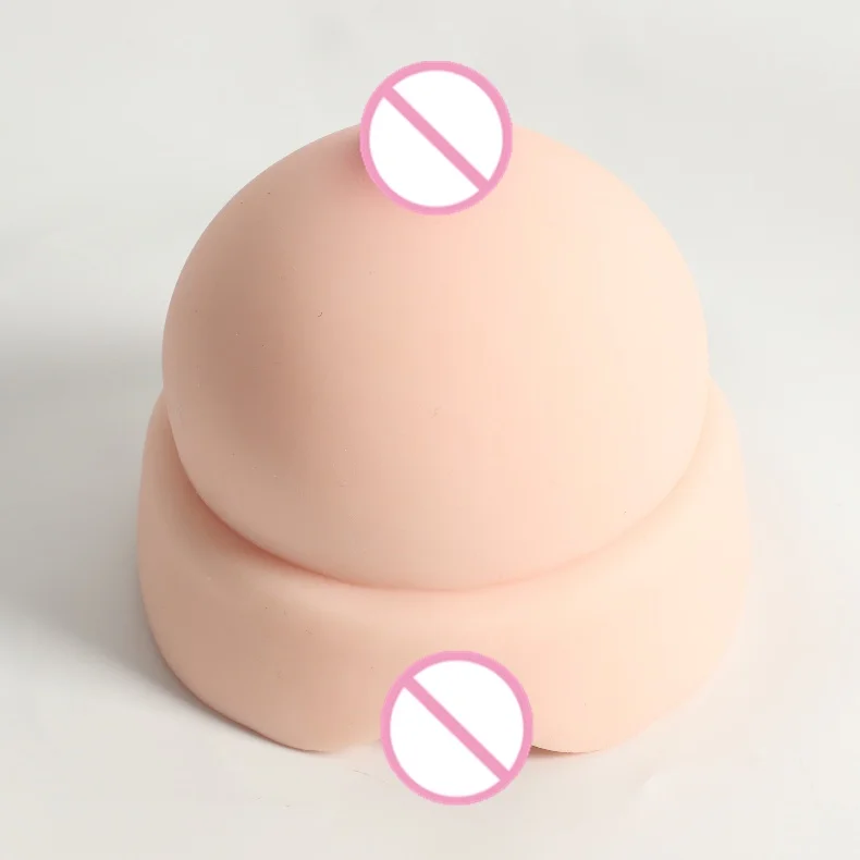 High Quality Realistic Touch Male Big Breasts Masturbation Supplies Soft And Comfortable Boobs Pussy Male  Sex Toy For Men