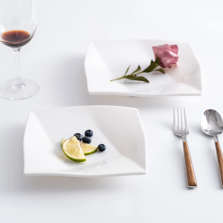 Trade assurance white blank melamine side plastic plate ,white plate melamine