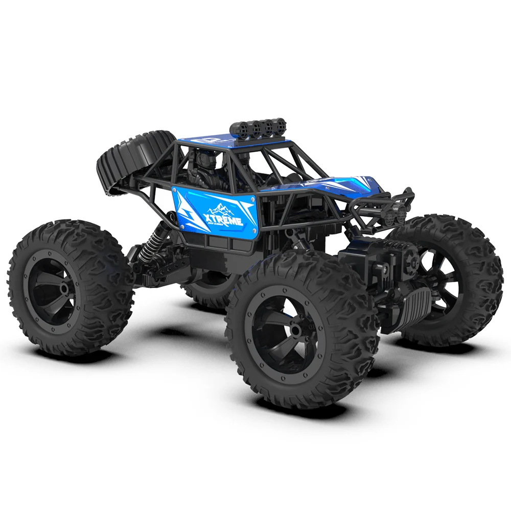 Chic Q145 RC Car Alloy Climbing Cars 2.4G 4WD Remote Control Car 1:16 RC Rock Crawler All Terrain Off-Road RC Truck RTR Gift