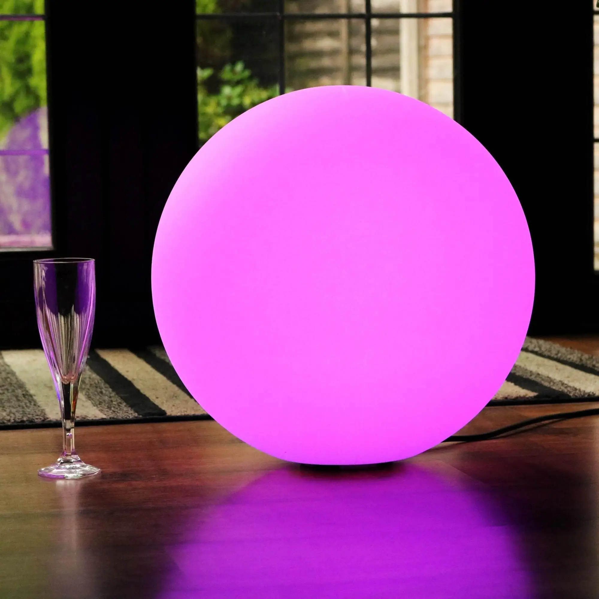 Rechargeable Led Ball Lamp Remote Control Waterproof Table Lamp Led Round Ball Night Lights