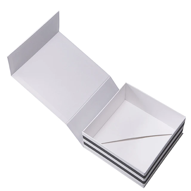 RR Donnelley Recycle Manufacturer Luxury Design Cosmetic Paper Packaging Essential Oil Packaging Foldable Magnetic Gift Box