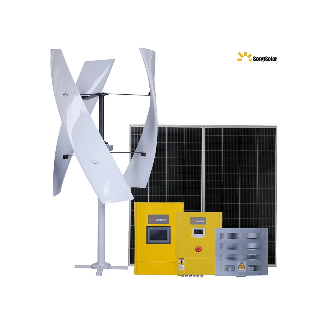 1000W 2000W 3000w Wind Turbine power generator  Solar Panels Hybrid Power System Wind Solar System for home farm use