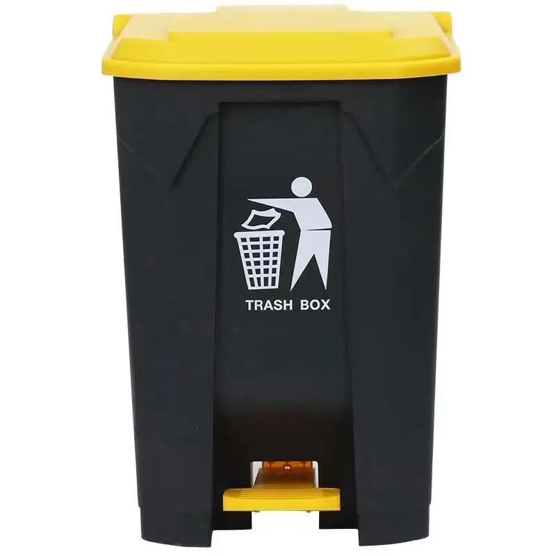 Variety Size Trash Can Medical Waste Bin With Foot Pedal Customized Logo Hospital Clinic Trash Can