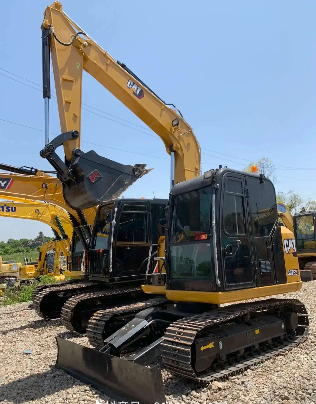 High Cost Performance Used CAT307E  Excavator 7ton Good Quality Low Price Used Excavators Sale